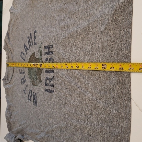 Retro Brand Notre Dame Irish long sleeve Top T-Shirt Men's Large - XL - Picture 10 of 11